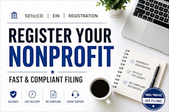 do nonprofit registration obtain 501c3 tax exempt reinstate revoked 501c3 ein