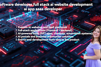 ai software developer full stack ai website development ai app saas developer