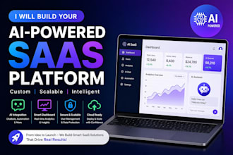 build smart ai saas apps and dashboards