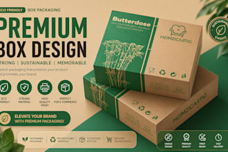 do amazon product packaging box design label pouch packaging ecommerce private
