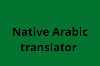 write and translate arabic english content professionally