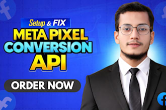 setup facebook conversion api, meta pixel by gtm