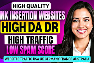 do niche edits and link insertion on high authority sites