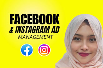 set up facebook and instagram ads for leads, sales and reach