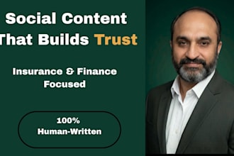 be your linkedin ghostwriter for insurance and finance