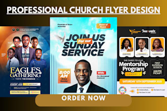 design exceptional church, event flyer design