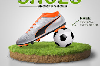design eye catching insta posts and banner ads