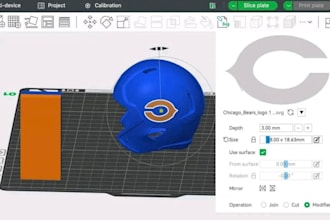 convert stl to 3mf, add color to 3d model split part for bambulab multicolor