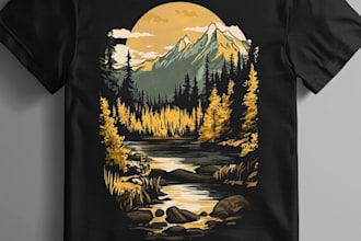 create unique streetwear, edgy, artsy tshirt designs
