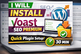 install, activate and configure yoast SEO premium for lifetime in 29 min