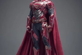 create custom superhero character design