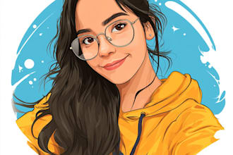 design vector cartoon portrait