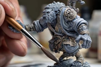 paint your warhammer models using pro miniature painting