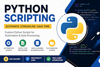 do python data cleaning csv excel processing and automation