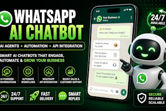 build whatsapp ai chatbots or whatsapp ai agents using whatsapp API