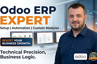 do odoo website development, customization, API integration and odoo crm website