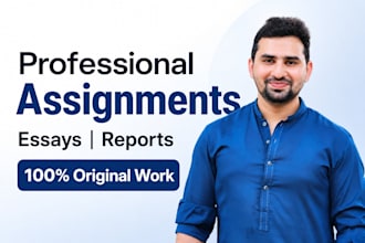 write professional assignments, essays and reports  fast and plagiarism free