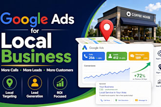 setup, manage and optimize ppc lead campaign and google ads for local business