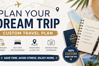 conceve a personalized travel plan