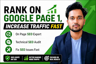 rank your website on google page 1