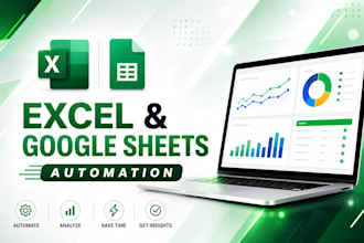 excel vba and google sheets automation