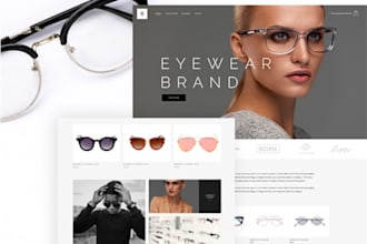 design optician glasses website