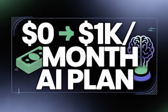 create your profitable ai side hustle plan in 24 hours