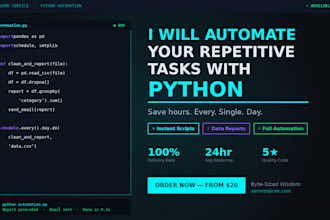 automate your repetitive tasks with python