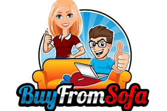 design gorgeous sofa logo with free revision