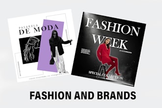 design luxury social media posts for fashion brands
