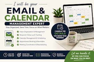 organize your inbox and schedule for better productivity