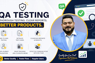 create test cases and do the QA