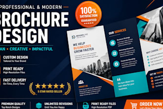 design a professional brochure to boost your brand image