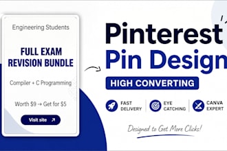 design high converting pinterest pins using canva