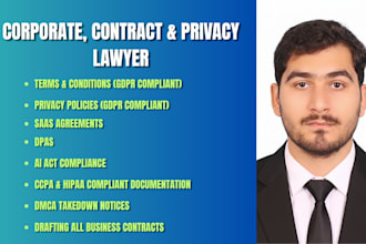 write gdpr, ccpa, hipaa compliant privacy policies tcs