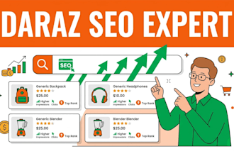 do daraz product listing SEO, title optimization, and store management