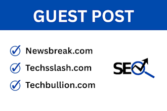 guest post on newsbreak techsslash and techbullion