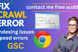 fix crawl errors, 404 errors, and indexing issues in google search console