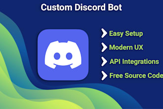 develop your custom discord bot
