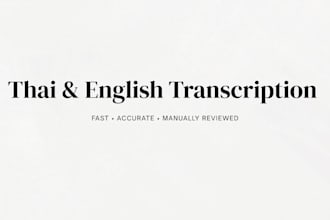 transcribe thai english audio and video with ai precision