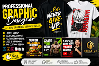 do professional graphic design work and creative design