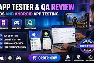 tester ios android app tester game tester app review QA google search console
