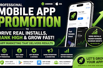 usa 500 app install, mobile app promotion, game markerting, app review