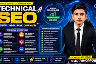 perform deep technical SEO analysis and fix critical errors