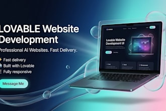 ai website development with lovable
