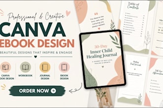 canva ebook design canva ebook workbook design ebook design lead magnet