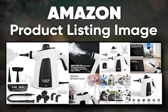 do amazon listing images and product infographics design