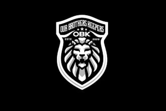 design wanted says alone formidable forces logo