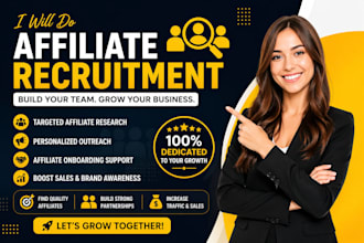 affiliate recruitment affiliate link promotion boost organic signup fop programs