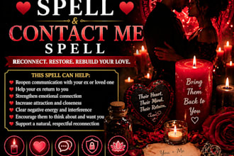 cast real powerful get ex back spell and contact me spell